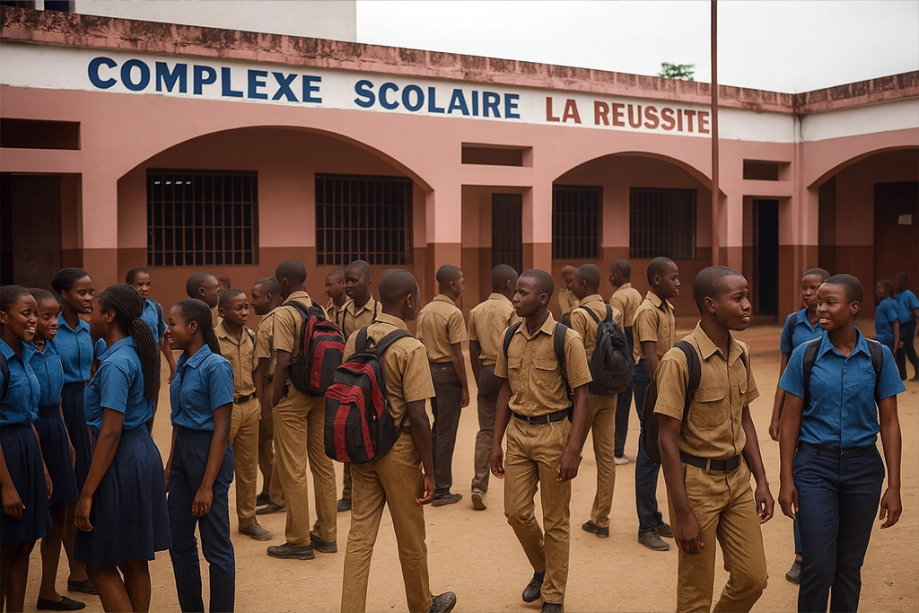 Salle de classe moderne